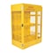 Vestil Yellow Cylinder Cabinet Horizontal 12 Cylinder Capacity CYL-H-12 - alternate 1